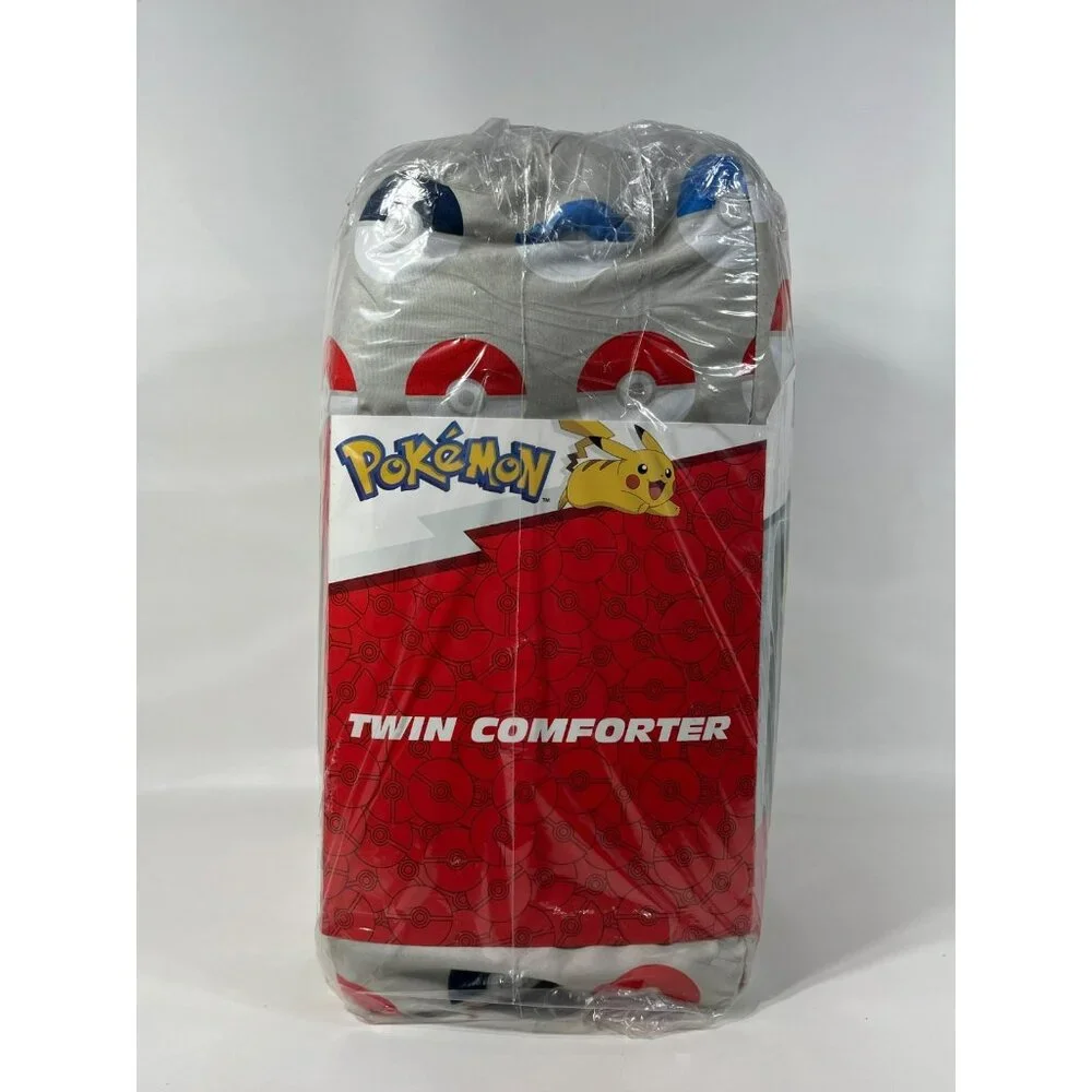 Pokemon Groove Reversible Microfiber Twin Comforter 64